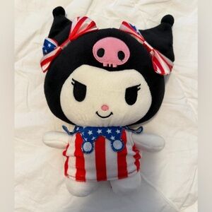 Sanrio Kuromi Doll in American Outfit